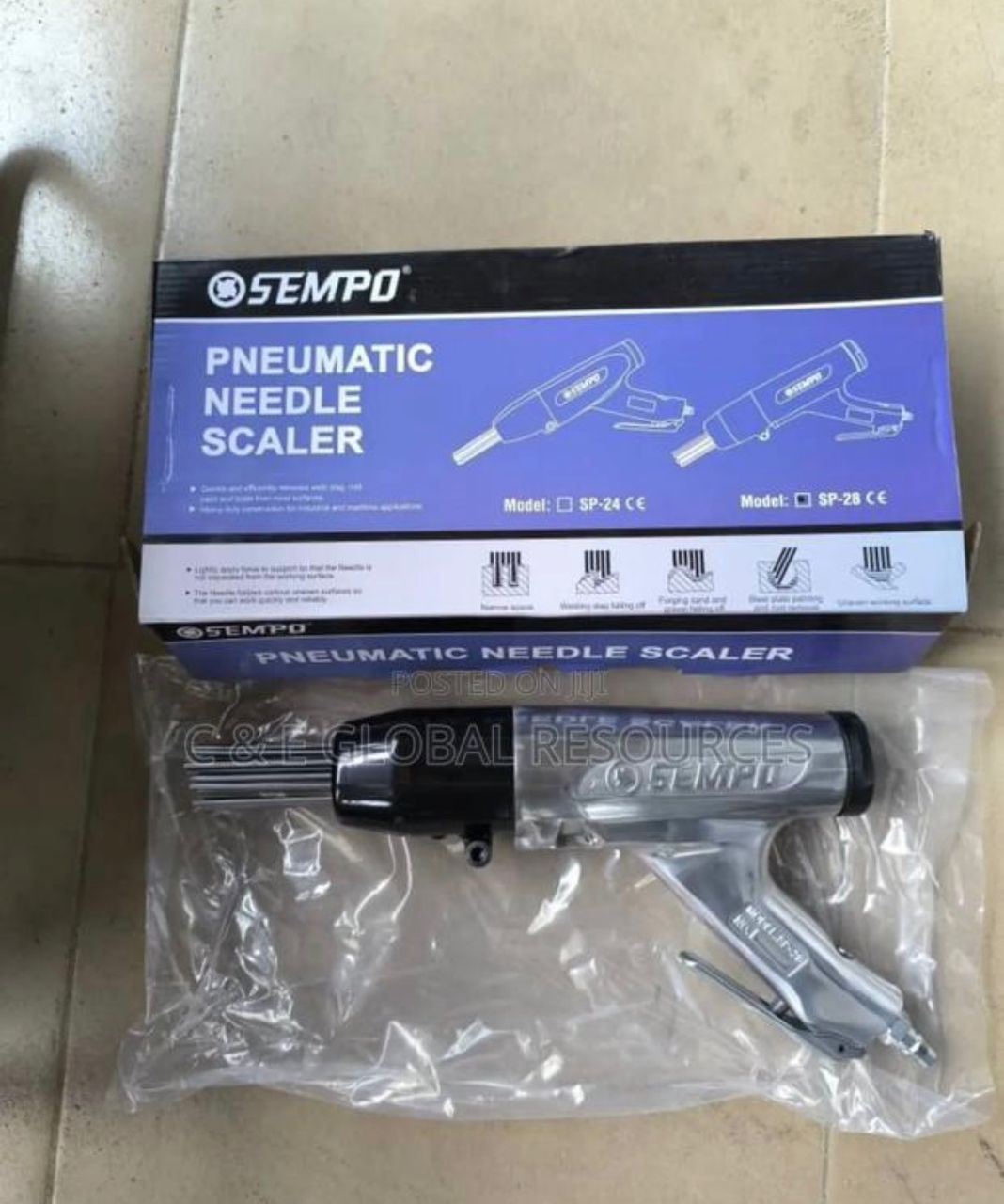 SEMPO Pneumatic Needle Scaler